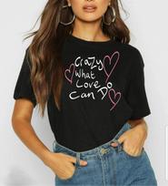 Becky Hill Inspired T-Shirt - Crazy What Love Can Do - 2026 Tour Fashion L