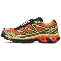 Salomon XT-6 Red Orange Sharp Green Unisex Sneakers L47869600 43⅓