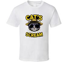 Cats Scream Hilarious New Cat Lover Funny Pet Shirt For Crazy Cat People T Shirt S