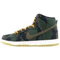 Nike Sb Dunk High Premium 510 646552-037 42 žalia/juoda
