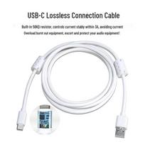 UOSU USB to Type-C Charging Cable with Dual Magnetic Rings (10-Pack)