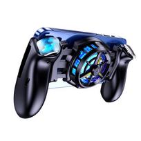 JK01 Six Finger Game Controller Gamepad Trigger Shooting Cooling Tower Fan Turbo Button Joystick for Android Mobile Phone juoda
