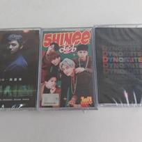 SHINee (unopened) album, 2 types of cassette tapes (Dynamite, Voyage)