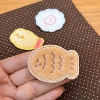 Cute Cartoon Snack Velcro Hair Clips, Fried Shrimp Fish Noodle Design Soft Girly Broken Bang Fixed Hair Stickers