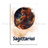 Elegant Cosmos Zodian Sign Metal Sign Cinema Kitchen Cinema Printed Wall Mural Tin Sign Poster 20x30cm（7.8x11.8inch）