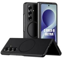 Coque pour Samsung Galaxy Z Fold 8 Ultra, Antichoc Rigide avec Cercle Magnétique - Noir juoda