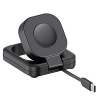 Adjustable Angle Wireless Charging For Watch 9/8/7/6/5/4 40mm 41mm 42mm Retractable Cable Charging Statino 1 juoda