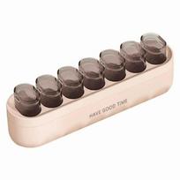 Sealed Pill Dispenser Box Waterproof Medicine Divider Case Medicine Storage Containers  Household rožinė