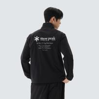 [Snowpeak] Syntech Woven Stand-neck Windbreaker Black (S24MMSWB34) 95
