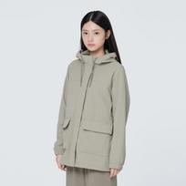 [Snowpeak] Rago Women's Mid-length Hooded Jacket Beige (S24FWTJK35) 90