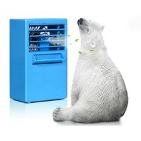 Mini Portable Air Conditioner Fan, 3-in-1 Table Personal Space Cooler Misting Humidifier Purifier for Office, Apartment, Dorm, mėlyna
