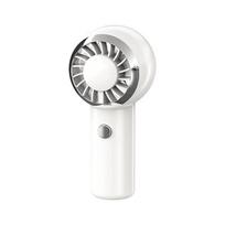 Ultra Light 60g Mini Turbine Fan Portable Handheld Fan Air Cooler 3-Speed Wind Rechargeable Travelling Shopping Camping Fan balta