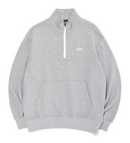 Ufc Sports Ufc 3-Stroke Half-Zip Sweatshirt Melange Grey U2Swt1319Mg Mg/L