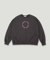 Povere Lena Overfit T-Shirt_Charcoal Charcoal/Os