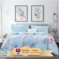 FUANNA Flowing Light Dream 7-Hole Antibacterial Summer Quilt