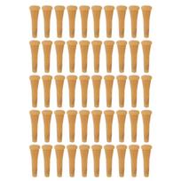 50Pcs Yellowish Pink Chicken Plucker Fingers Hair Removal Stick  Poultry Plucking Machine