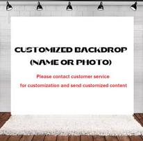 Custom Name Age Birthday party Backdrop Photography Background For Baby Shower Photo Studio 120x90cm
