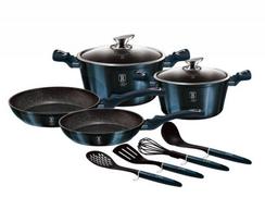 Berlinger Haus Bh-6143 Aquamarine Granite Cookware Set akvamarinas