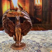 Mitologinė Grifo Figūrėlė Grifindo Figūrėlė Dervos Amatai Stalviršio Aksesuarai Kambario Dekoras Ornamentas Vaikų Vaikų Dovana bronza