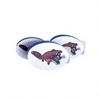 Wiper Sponge Kitchen Scrubber with Cartoon Mole Design for Removing Grime and Stovetop Cleaning Brush 10625cm įvairiaspalvis