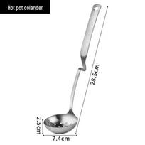 304 Stainless Steel Long Handle Kitchen Utensil Set