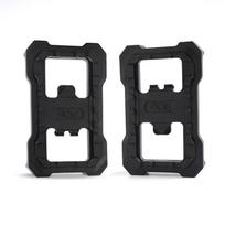 Richy MTB Pedal Converter Bicycle Clipless Pedals Ultralight Adapter Clipless Platform Convert for Shimano SPD Black-1 Pair