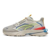 PUMA Pwrframe Op-1 Knit Unisex Comfort Cushioned Anti-slip Wear-resistant Low Top Casual Running Shoes Off White 384343-01 36