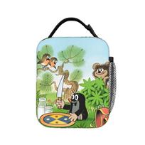 Czech Cartoon Krtek Mole Lunch Bag For Girls  Graphic Lunch Box Funny School Cooler Bag Portable Oxford Thermal Lunch Bags One Size