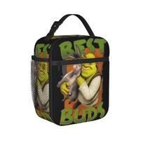 Art Shreks Cartoon Thermal Insulated Lunch Bags for Office  Reusable Food Bag Container Cooler Thermal Lunch Boxes One Size