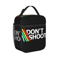 Don't Shoot Arc Raiders Thermal Insulated Lunch Bags for Work  Reusable Food Bag Thermal Cooler Lunch Box One Size