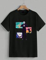 Jujutsu Kaisen Satoru Gojo Anime Manga Fan Graphic Tee T-Shirt JJK Unisex 2 4XL