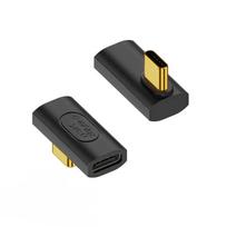 240W USB C Extender Adapter 90/180 Degree Type C Male to Female Extender OTG 40Gbps Fast Data Adapter Converter Charging Adapter