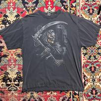 ROCK EAGLE Grim Reaper Biker Sided Tee Shirt Size XL 2XL