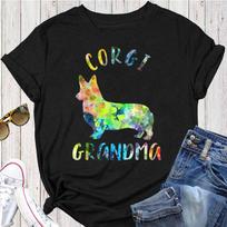 Corgi Grandma Dog Grandma Funny Corgi Owner T-Shirt - Gift for Dog Lovers - Funny Dog - Corgi Lovers - Mother's Day XL