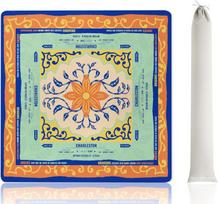 Colorful Rubber Waterproof Anti-Slip Foldable Eco-Friendly Mahjong Pad Table Mat Quiet Poker 80*80*0.2 CM oranžinė