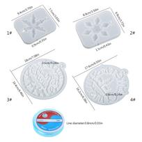 Wall-mounted Wind Chime Mold DIY Keychain Pendant Epoxy Resin Crafting Mold
