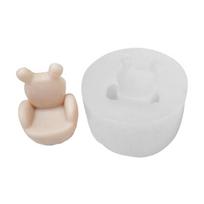 Epoxy Resin Small Sofa for Seat Silicone Mold Crafts Plaster Mold for Home Decor 1