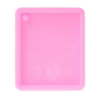 DIY Polymer Clay Crafts UV Epoxy Mold DIY Music Player Keychain Casting Mould S