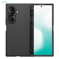 For Samsung Galaxy Z Fold 7 Case NILLKIN Super Frosted Shield Fold PC+TPU Folding Full Body Cover With Stylus Pen+ Stylus Pen For Samsung Galaxy Z Fold 7 5G 8.2"&Opp Bag juoda