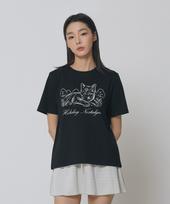 Express Holiday Holiday Cat T-Shirt_Black Black/Os