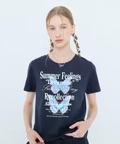 Latizen L4 Sunny T-Shirt(Navy) Navy/Free