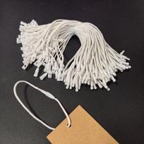 20 cm Colored Disposable Tag Cord Cotton Rope Waxed Cord Clothing Tag String