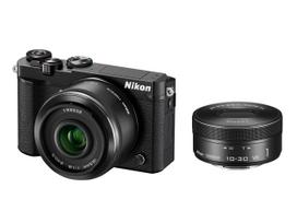 Nikon beveidrodinis fotoaparatas Nikon1 J5 dviejų objektyvų rinkinys Juodas J5WLKBK juoda