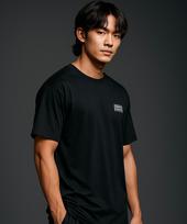 Jeneleolwogseu G-25-Ss-719 Printed Short Sleeve T-Shirt_Black Black/2Xl