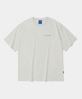Columbia University Cu Sig Logo S/S T-Shirts Oatmeal Oatmeal/S
