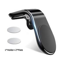 Magnetinis automobilinio telefono laikiklis mobilaus laikiklio išmaniojo telefono GPS palaikymo stovas, skirtas iPhone 13 12 11 Pro Max Huawei Xiaomi Samsung LG juoda