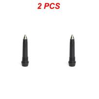 2 vnt. Volframo karbido antgalis Žygio lazda Nordic Walking Lazda Lazdas Laipiojimas Pakeitimas Lauke Style A 2pcs black