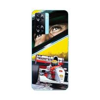 Coque pour Oppo A57 4G F1 Ayrton Senna Mclaren Legend Formule 1 Maniacase juoda