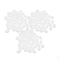 150X Polistireninis kiaušinis, Baltas Velykų kiaušinis rankdarbiams ir dekoravimui, 5cm