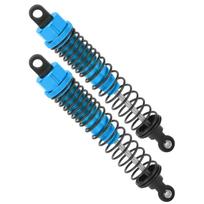 Reguliuojamas 110 mm amortizatorius pilnai metalinis spyruoklinis amortizatorius tinka Traxxas Slash 2WD mėlynas mėlyna